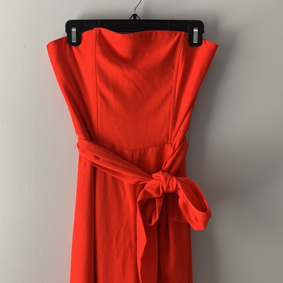 Amazing Lucy Paris Strapless Jumpsuit Sz 2. - Picture 3 of 7